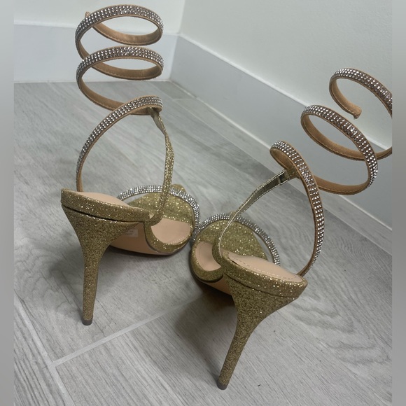 Gold Stiletto Heels - Picture 4 of 4